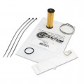 Quantum Fuel Systems Fuel Filter Kit w/ Strainer, O-ring & Clamp for the Harley Davidson Forty Eight '10-22, Iron 1200 '18-19 & etc.